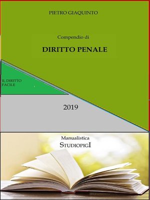 cover image of Compendio di DIRITTO PENALE